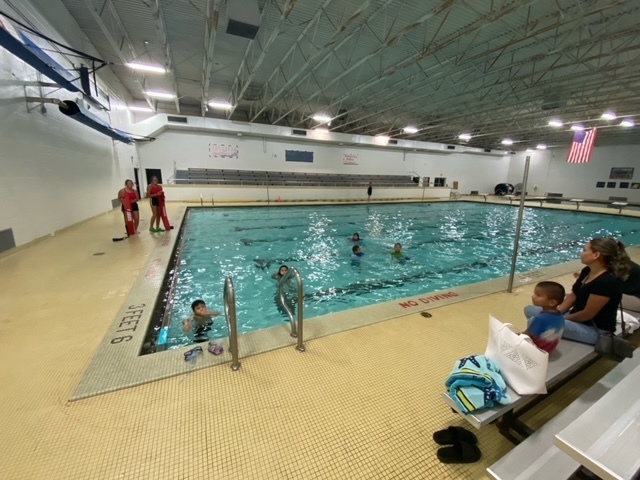 Summer Camp Open Swim at Taylor High School