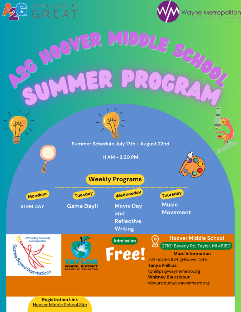 A2G Summer Program
