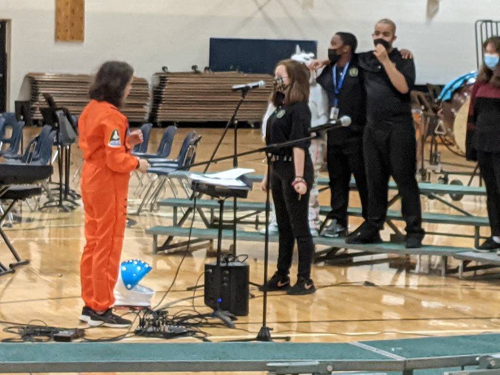 Ms. K and her soloist