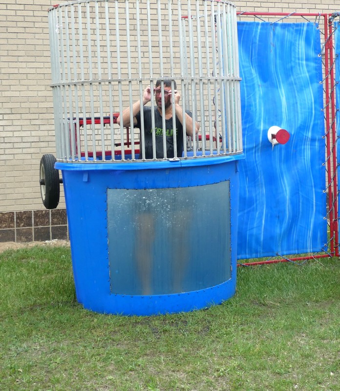 Dunk Tank at the Foundation's Spring Fling